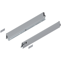 BLUM 378M6502SA Bok szuflady TANDEMBOX, wysokość M (83 mm), dł.=650 mm, lewy+prawy, do TANDEMBOX intivo/antaro, SZARY