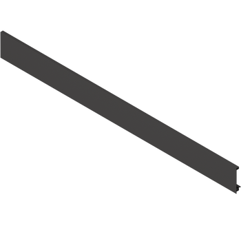 BLUM ZV7.1043C01 LEGRABOX front, do Szuflady wewnętrzne z relingiem poprzecznym, KB=1200 mm, do przycięcia CZARNY MAT