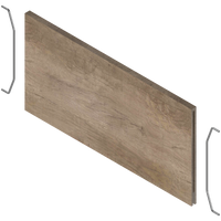 BLUM ZC7Q0P0FH AMBIA-LINE listwa poprzeczna, do LEGRABOX/MERIVOBOX do szuflady z wysokim frontem (ZC7F400RHP), w opcji drewnopodobnej DĄB NEBRASKA