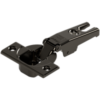 BLUM 91K9550 MODUL Zawias do drzwi lodówki 95°, Drzwi nakładane, puszka: na wkręty, CZARNY ONYKS