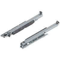 BLUM 760H4500SU MOVENTO z BLUMOTION S, pełny wysuw, prowadnica, 40 kg, dł.=450 mm, wymaga sprzęgła, montaż do dna, lewa+prawa