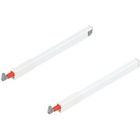 BLUM ZRG.287RSIReling podłużny TANDEMBOX (górny), do szuflady z wysokim frontem, dł.=350 mm, lewy+prawy, do TANDEMBOX antaro BIAŁY