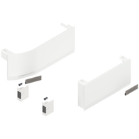 BLUM 23K8000 Front uchylny AVENTOS HK top, zestaw zaślepek (włącznie z Włącznik wpuszczany, w kpl.), lewa/prawa, do SERVO-DRIVE BIAŁY