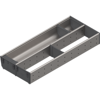 BLUM ZSI.500KI2 ORGA-LINE wkład kombi (częściowe wypełnienie), do szuflady standardowej TANDEMBOX, dł. NL=500 mm, szer. korpusu KB=1000 mm, szer.=200 mm INOX