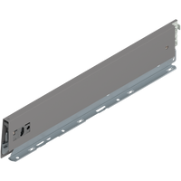 BLUM 470M4502S Bok MERIVOBOX, wysokość M (91 mm), dł.=450 mm, lewy, SZARY INDIUM MAT