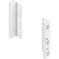BLUM ZB4K000S Uchwyt drewnianej ścianki tylnej MERIVOBOX, wys. K (146 mm), prawy+lewy, JEDWABIŚCIE BIAŁY MAT