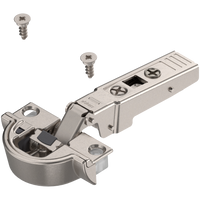 BLUM 71B950A CLIP top BLUMOTION zawias do ram alumin. 95°, Drzwi nakładane, puszka: na wkręty
