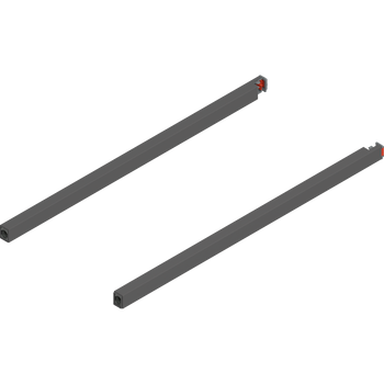 BLUM ZR4.450RS Reling podłużny MERIVOBOX, dł.=450 mm, lewy+prawy, ANTRACYT MAT