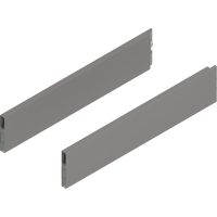 BLUM ZL4.500S.E MERIVOBOX BOXCAP, dł.=500 mm, wysokość E, lewy+prawy, SZARY INDIUM MAT
