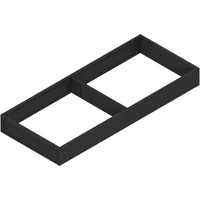 BLUM ZC7S500RS2 AMBIA-LINE ramki do szuflady standardowej LEGRABOX, stal, dł.=500 mm, szerokość=200 mm+ CZARNY MAT