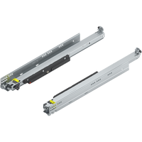 BLUM 766H5500T MOVENTO z TIP-ON, pełny wysuw do szuflady drewnianej, 60 kg, dł.=550 mm, wymaga sprzęgła, lewa+prawa