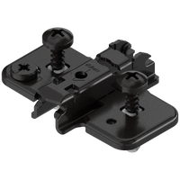 BLUM PROWADNIK 174H7130E CLIP prowadnik, krzyżakowy, 3 mm, Stal, EXPANDO (zamont. specj. wkręty z kołkiem rozporowym), RW: mimośród, CZARNY ONYKS