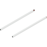 BLUM ZR4.550RS Reling podłużny MERIVOBOX, dł.=550 mm, lewy+prawy, JEDWABIŚCIE BIAŁY MAT