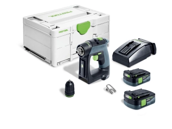 FESTOOL Akumulatorowa wiertarko-wkrętarka CXS 12 2,5-Plus 576864