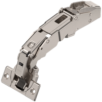 BLUM 71B7650 CLIP top BLUMOTION zawias z szerokim kątem otw. 155°, Drzwi bliźniacze, puszka: na wkręty