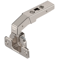 BLUM 78T9550 CLIP top zawias do drzwi równoległych 95°, Wpuszczany, bez sprężyny, puszka: na wkręty