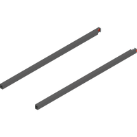 BLUM ZR4.550RS Reling podłużny MERIVOBOX, dł.=550 mm, lewy+prawy, ANTRACYT MAT