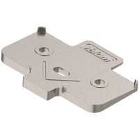 BLUM 171A5500 podkładka kątowa, krzyżakowa, -5°, wersja na wkręty, wysokość: 6 mm