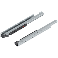 BLUM 753.6501S Prowadnica korpusu LEGRABOX z BLUMOTION S, pełny wysuw, 70 kg, dł.=650mm, lewa+prawa