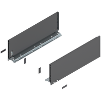 BLUM 770C5002 Bok szuflady LEGRABOX, wysokość C (177 mm), dł.=500 mm, lewy+prawy, do LEGRABOX pure ANTRACYT MAT