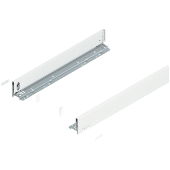 BLUM 770M6002 Bok szuflady LEGRABOX, wysokość M (90.5 mm), dł.=600 mm, lewy+prawy, do LEGRABOX pure BIAŁY MAT