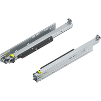 BLUM 766H5000T MOVENTO z TIP-ON, pełny wysuw do szuflady drewnianej, 60 kg, dł.=500 mm, wymaga sprzęgła, lewa+prawa