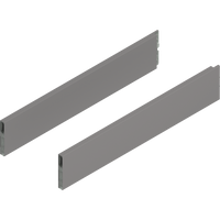 BLUM ZL4.550S.E MERIVOBOX BOXCAP, dł.=550 mm, wysokość E, lewy+prawy, SZARY INDIUM MAT