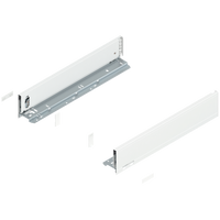 BLUM 770M4502 Bok szuflady LEGRABOX, wysokość M (90.5 mm), dł.=450 mm, lewy+prawy, do LEGRABOX pure BIAŁY MAT