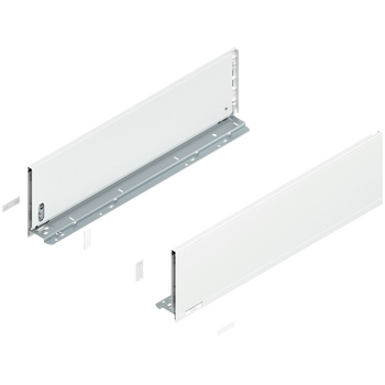 BLUM 770C6002S Bok szuflady LEGRABOX, wysokość C (177 mm), dł.=600 mm, lewy+prawy, do LEGRABOX pure BIAŁY MAT