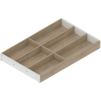 BLUM ZC7S500BH3 AMBIA-LINE  wkład na sztućce do szuflady standardowej, do LEGRABOX/MERIVOBOX, w opcji drewnopodobnej, 6 przegródka na sztućce, dł.=500 mm, szerokość=300 mm DĄB BARDOLINO