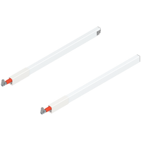 BLUM ZRG.387RSI Reling podłużny TANDEMBOX (górny), do szuflady z wysokim frontem, dł.=450 mm, lewy+prawy, do TANDEMBOX antaro BIAŁY