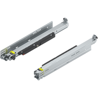 BLUM 766H4500T MOVENTO z TIP-ON, pełny wysuw do szuflady drewnianej, 60 kg, dł.=450 mm, wymaga sprzęgła, lewa+prawa